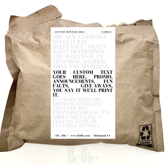 Closet Branding Kit Labels Custom Marketing Posh - Picture 9 of 9